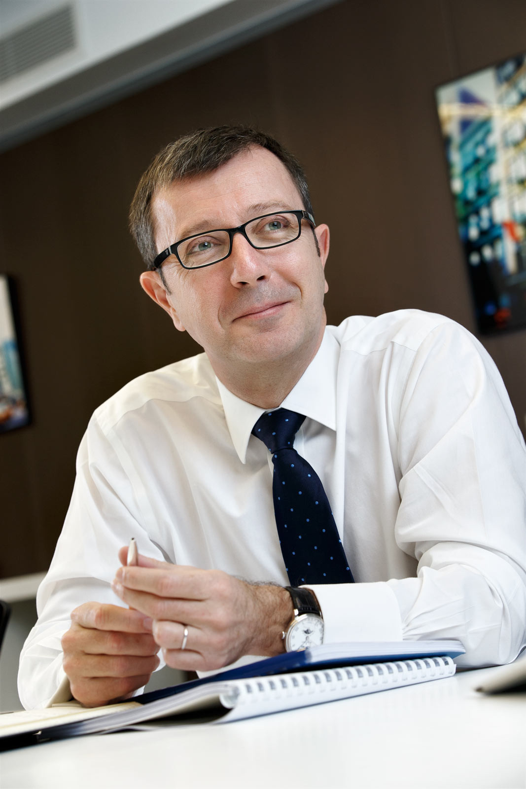 Portrait corporate interview