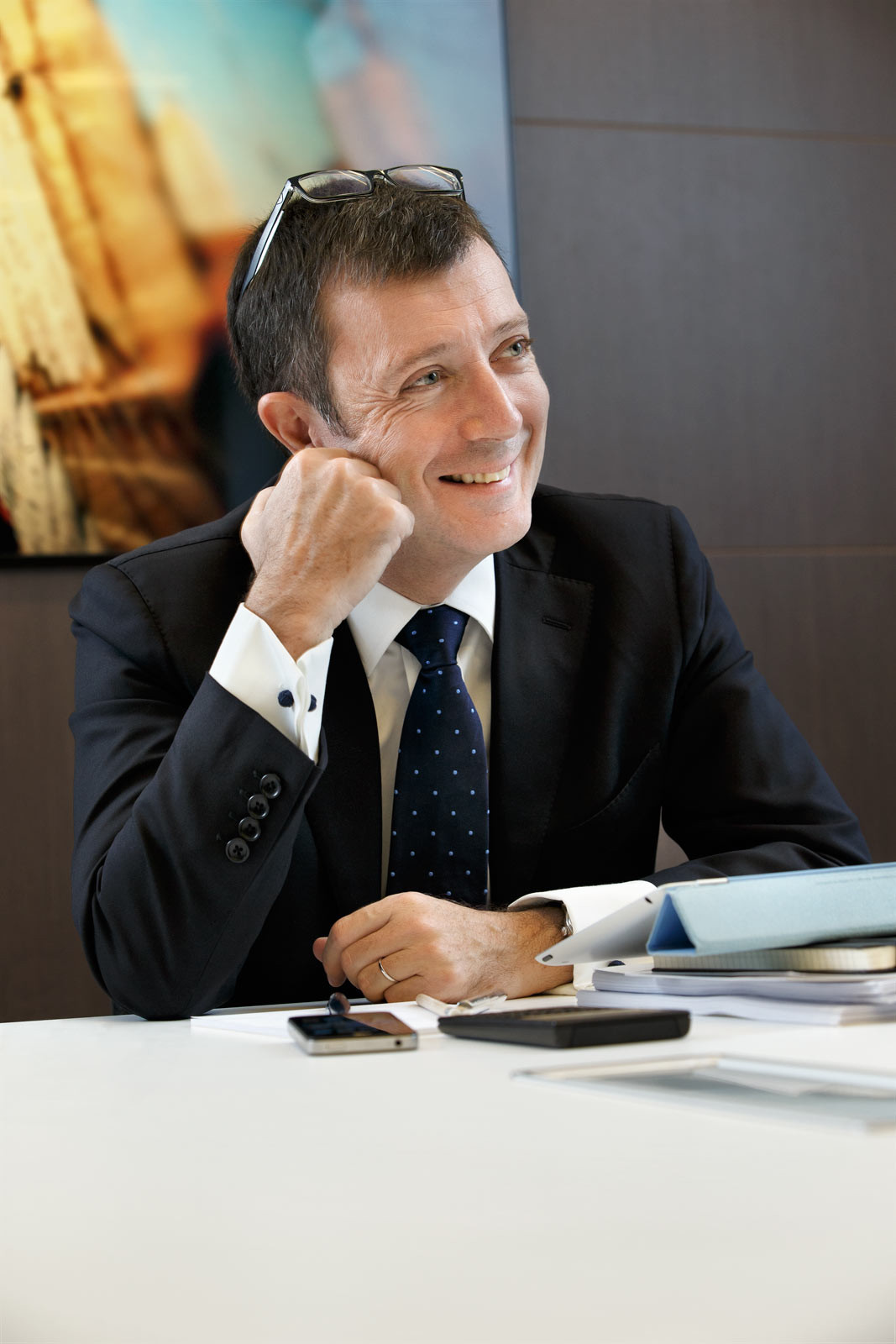 Portrait corporate interview