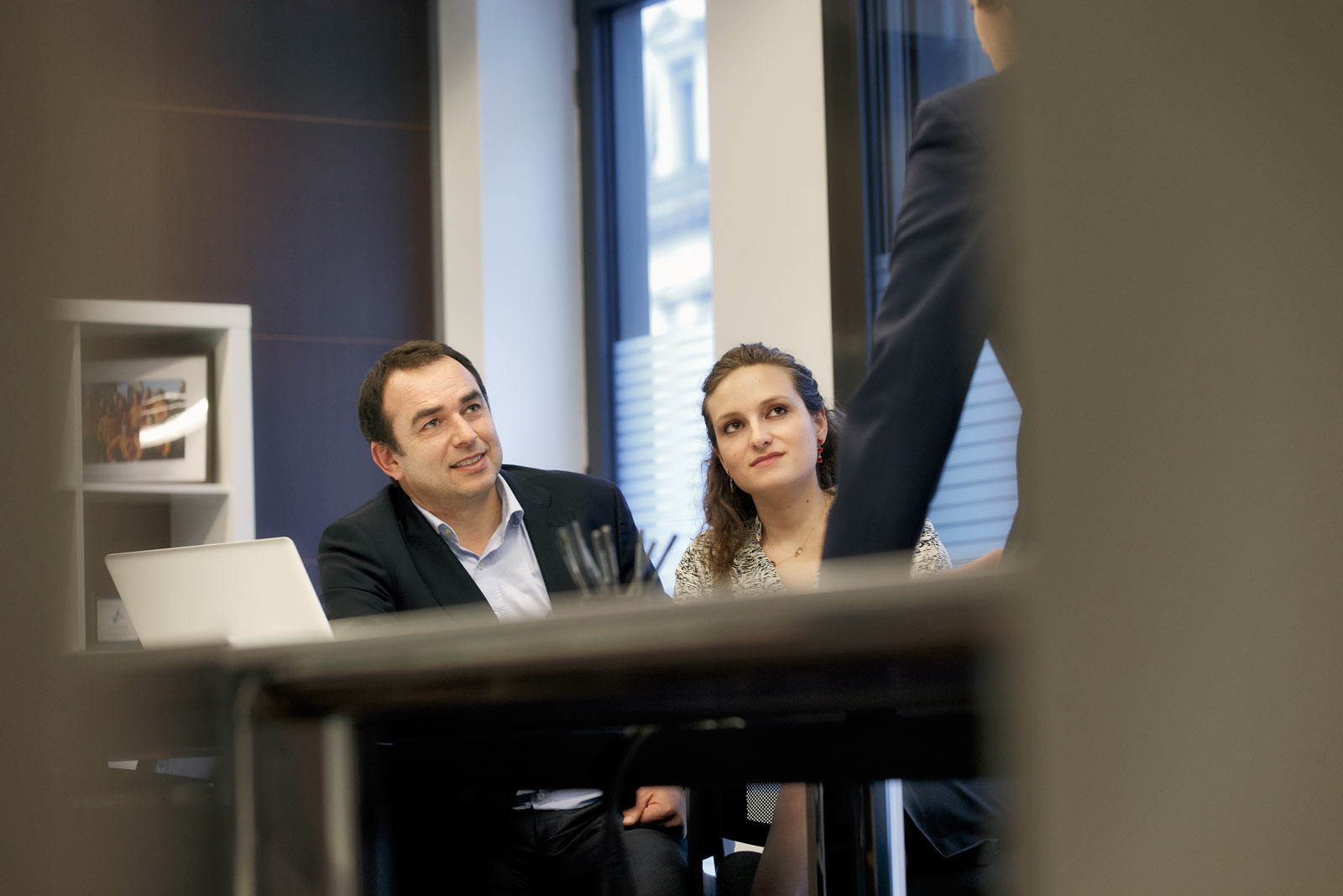 Portrait corporate interview